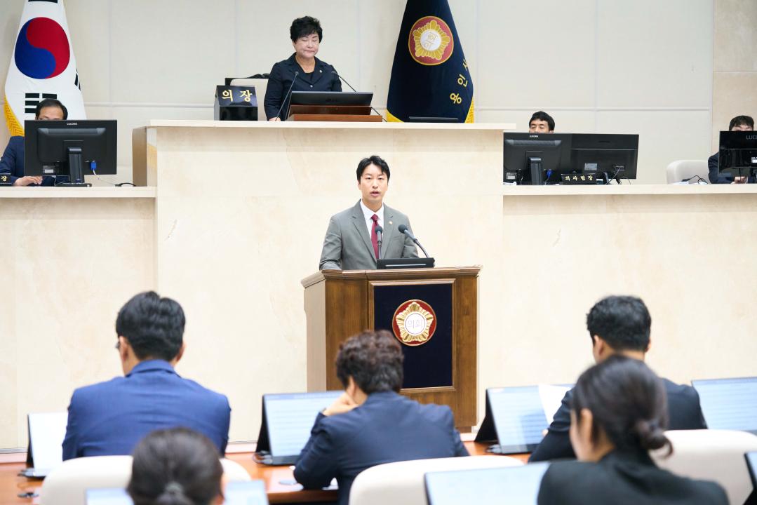 '제350회 임시회 제2차 본회의' 게시글의 사진(9) '20260724 제2차 본회의 (제350회 임시회)_26.jpg'