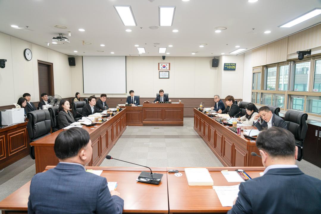 상임위 위원별 제3차 회의 (제292회 임시회)