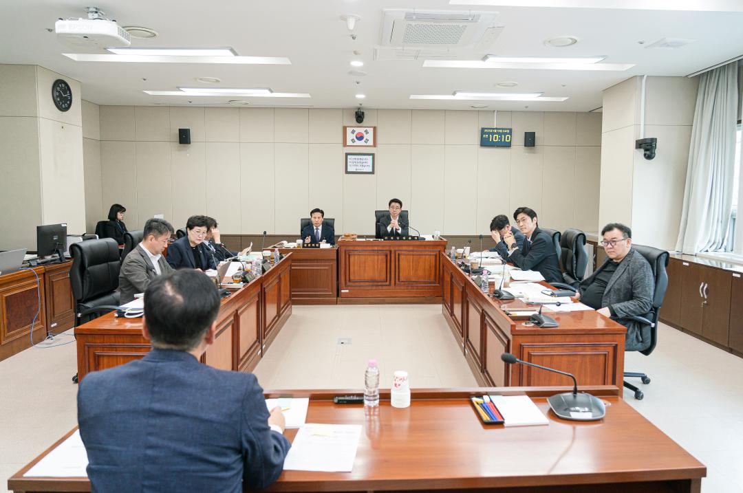 상임위 위원별 제2차 회의 (제292회 임시회)