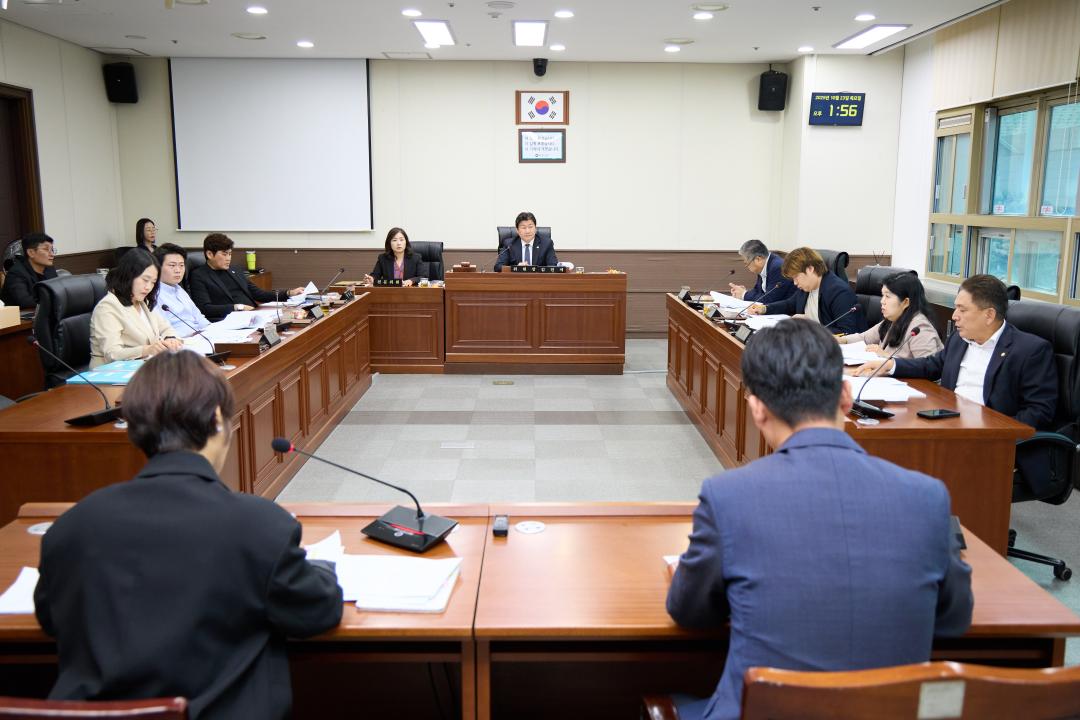 상임위위원회별 제1차 회의(제296회 임시회)