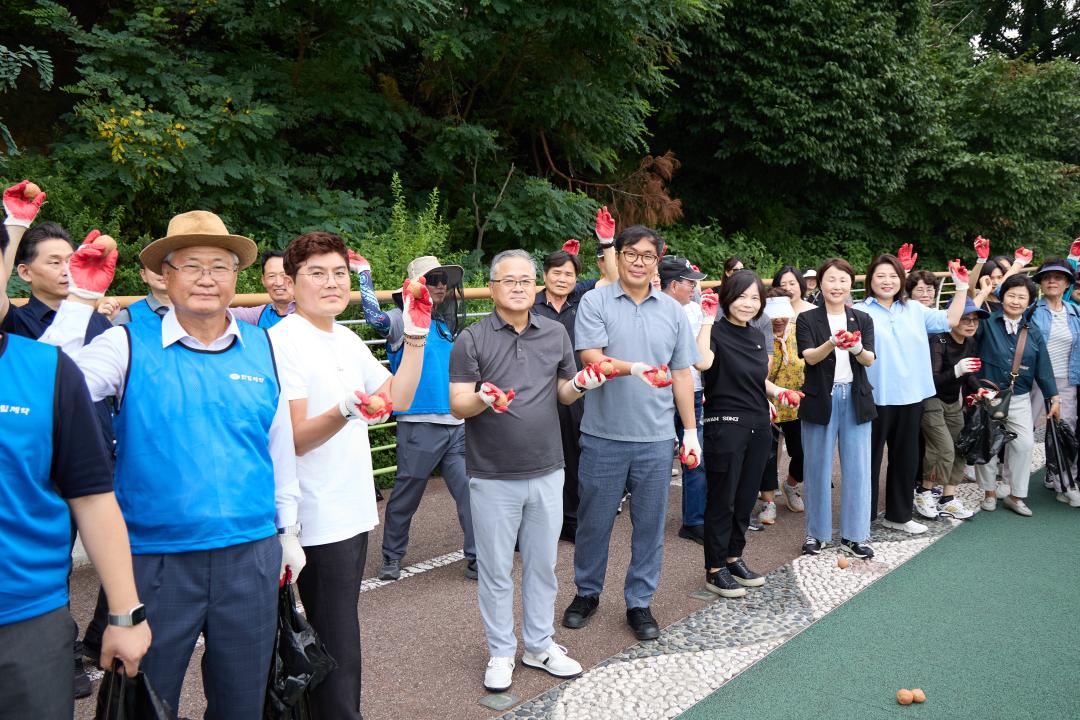 기흥저수지 녹조예방 환경정화활동