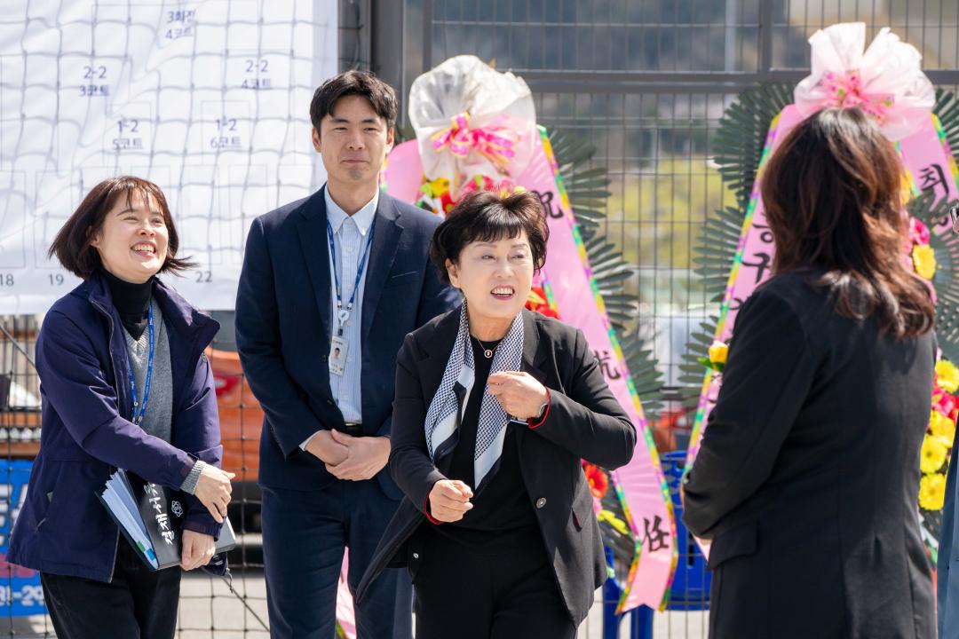 '제29회 용인특례시협회장기 게이트볼 대회 및 회장 이·취임식' 게시글의 사진(7) '20250415 제29회 용인시협회장기 케이트볼대회 개회식 (6).jpg'