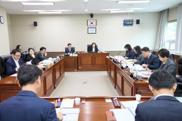 상임위 위원별 제3차 회의 (제292회 임시회)