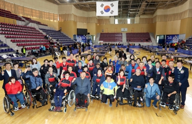 제6회 용인시장배 전국 장애인 탁구대회