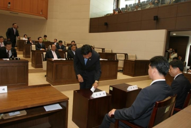 제5대 용인시의회 전반기 의장단 선거 3