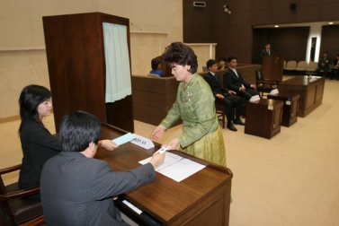제5대 용인시의회 전반기 의장단 선거 6