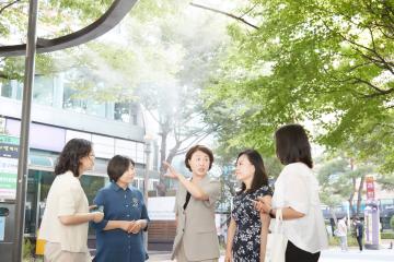 쿨링포그 시스템 타지자체 사례 벤치마킹